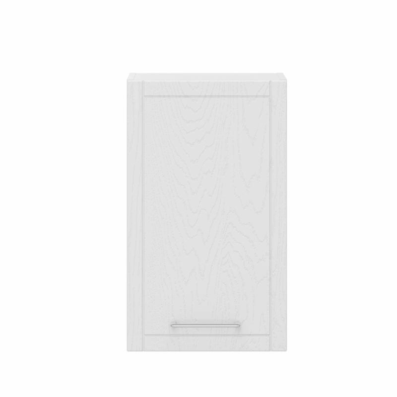 Шкаф навесной Агидель 40x67.6x29 см ЛДСП цвет белый