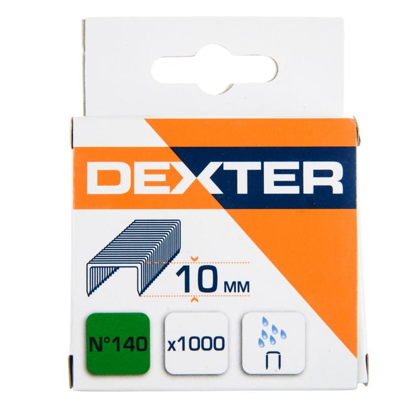 Скоба для степлера Dexter 140 тип 10 мм 1000 шт.