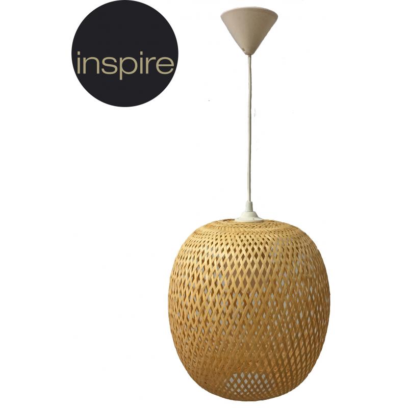 Светильник подвесной Inspire «Annam», 1 лампа, 1.5 м², цвет бамбук