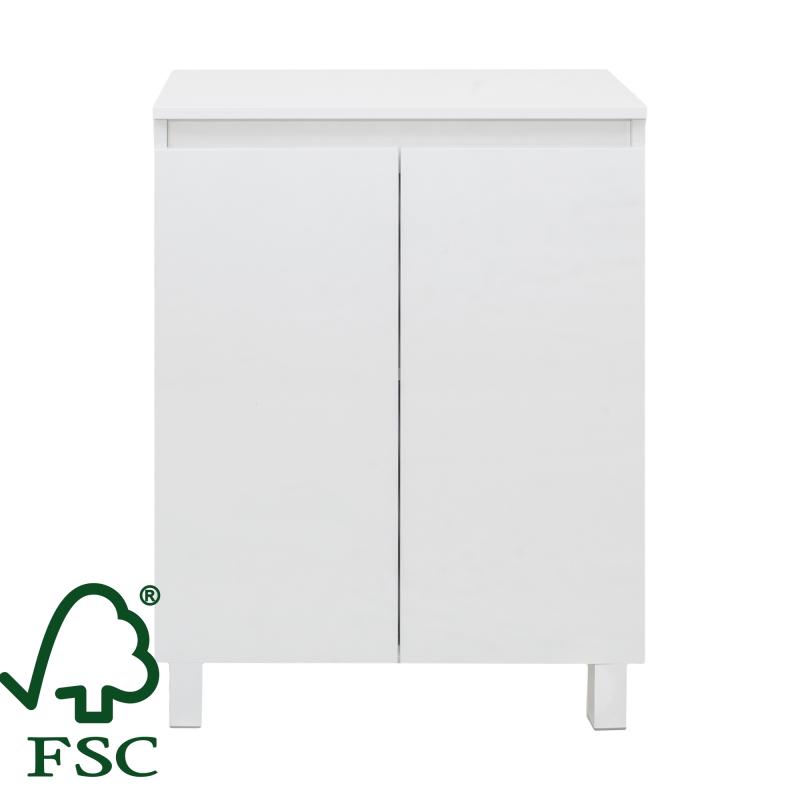 Шкаф напольный Sensea «Лайн» 60 см цвет белый