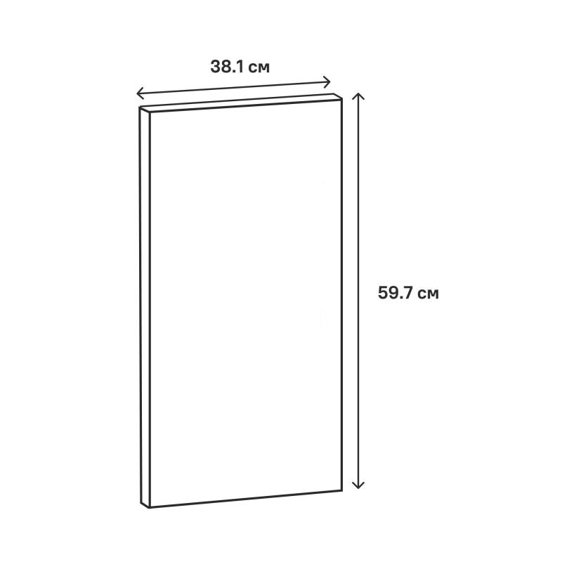 Есік әмбебап Delinia ID Реш 60x38.4 см ҰДФ түсі ақ