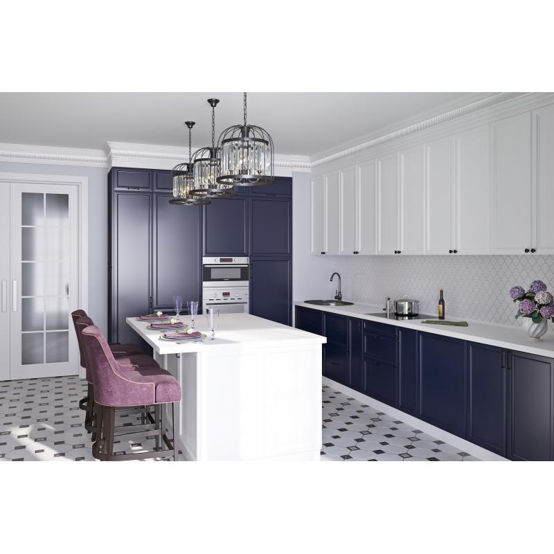 Фасад для кухонного шкафа Реш 29.7x76.5 см Delinia ID МДФ цвет синий