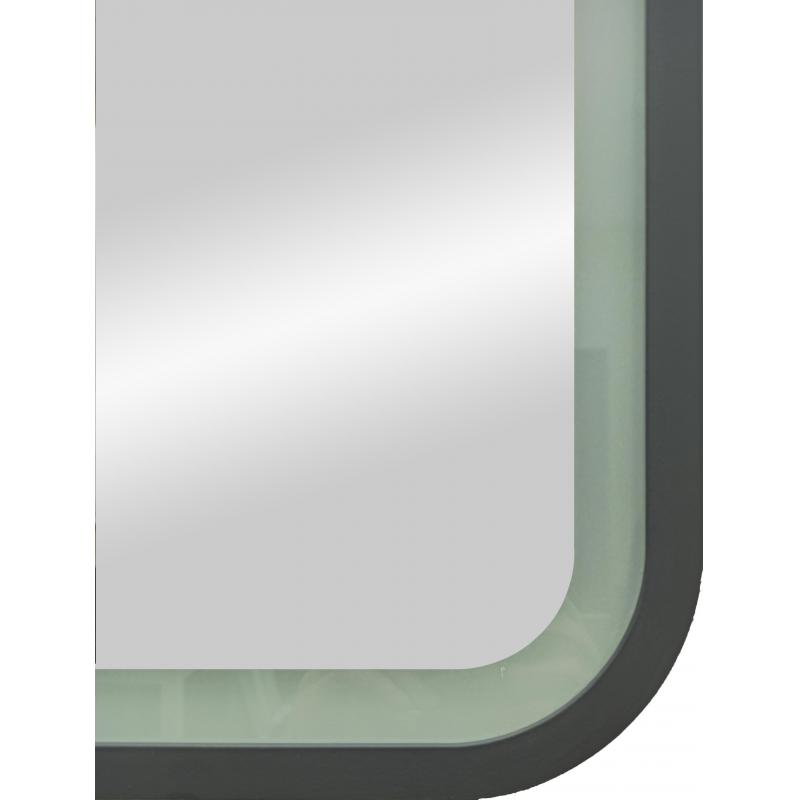 Зеркало с подсветкой Simple Gray LED 60x80 см
