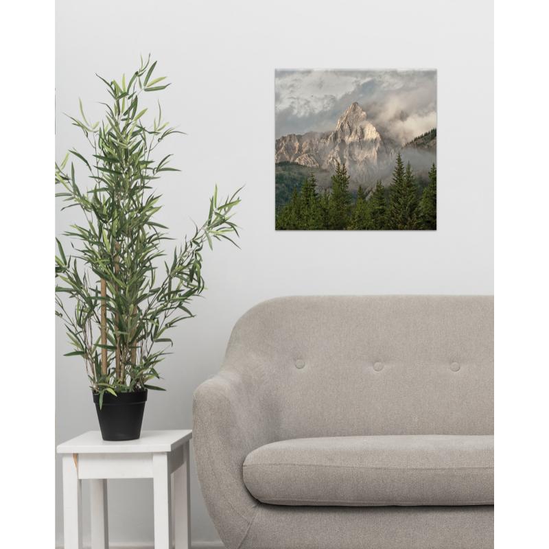 Картина на холсте «Горный пейзаж» 30x30 см