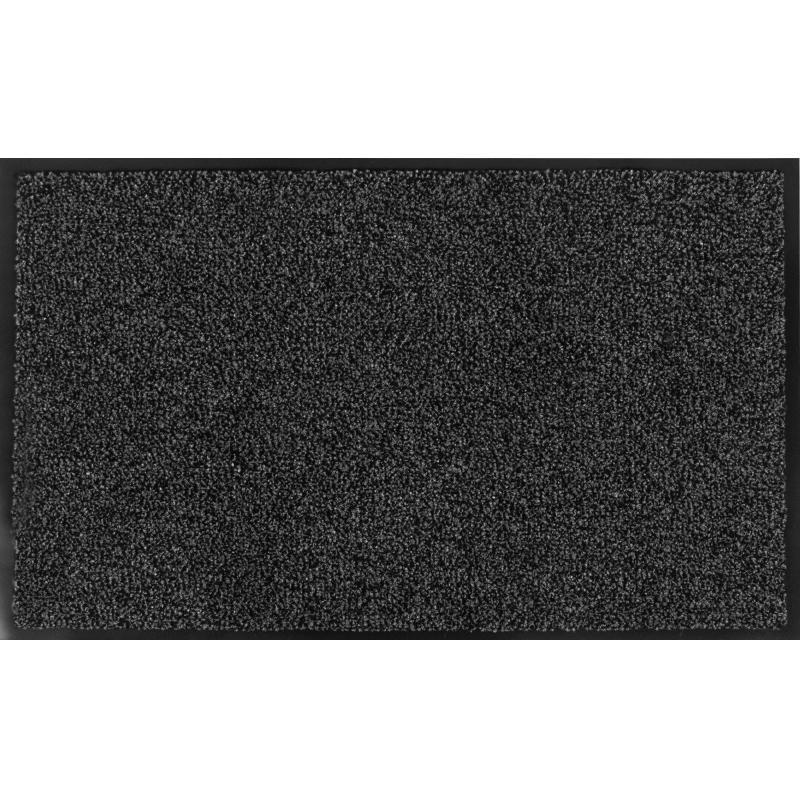 Коврик Inspire Gabriel 45x75 см полипропилен на ПВХ цвет тёмно-серый