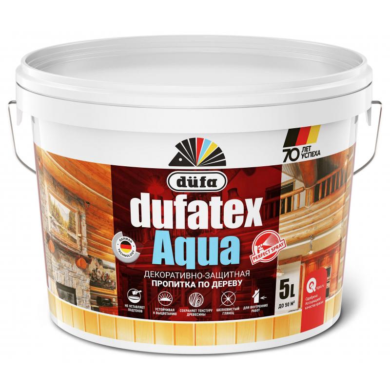 Сіңдірме ағашқа арналған Dufa Dufatex Aqua акрилді жылтыр 5 л