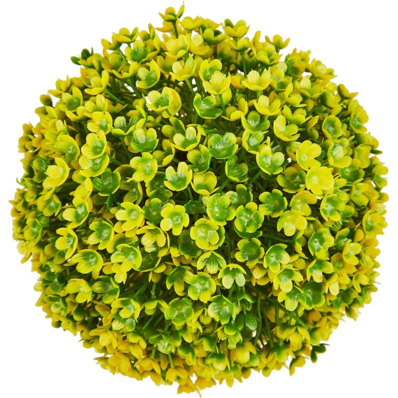 Искусственное растение Самшит h30 см ПВХ цвет зеленый