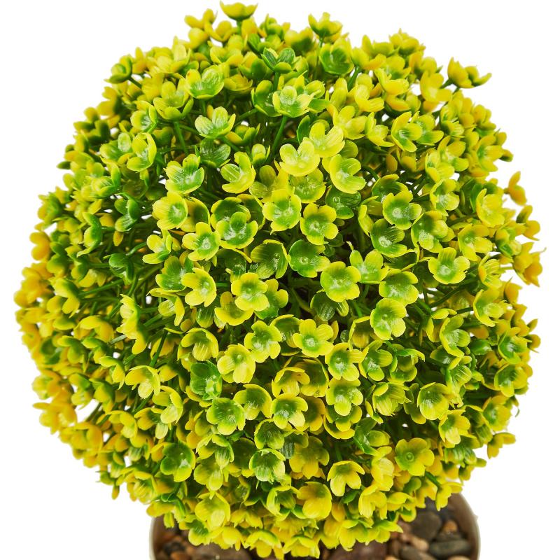 Искусственное растение Самшит h30 см ПВХ цвет зеленый