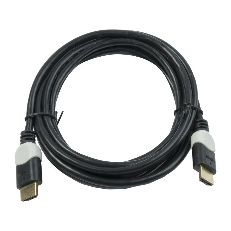 Кабель HDMI 3D Oxion «Стандарт» 3 м, ПВХ/мыс, түсі қара