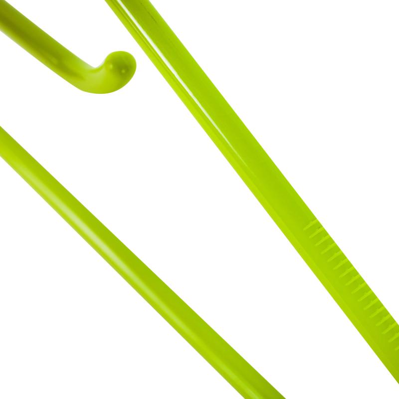 Комплект вешалок детских пластик 2 штуки цвет зеленый