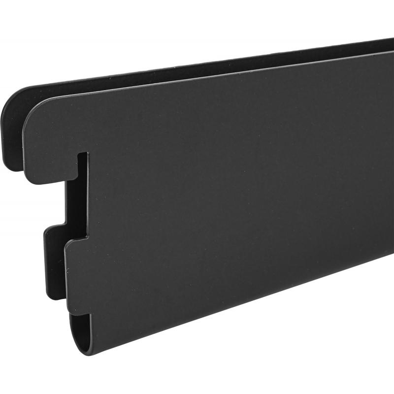 Кронштейн для полок ЛДСП глубиной 40 см НСХ 5.6x1.2x39 см нагрузка до 20 кг сталь цвет черный
