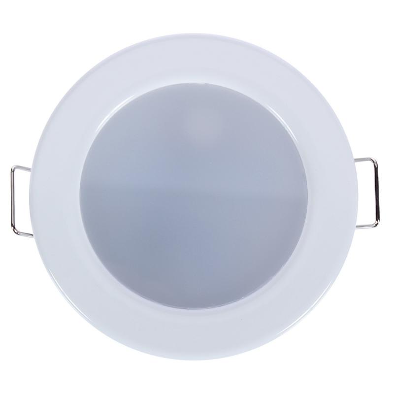Светильник светодиодный встраиваемый «Стандарт», 4 Вт, 280 Лм, 220 В, цвет белый, свет дневной белый