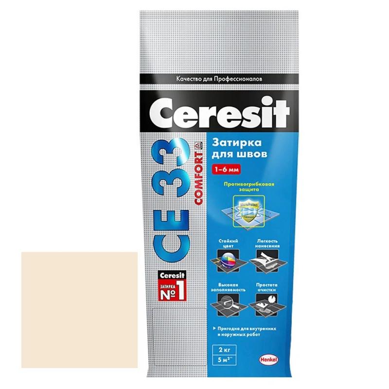 Цемент сылақ Ceresit Comfort  CE 33 түсі табиғи 2 кг