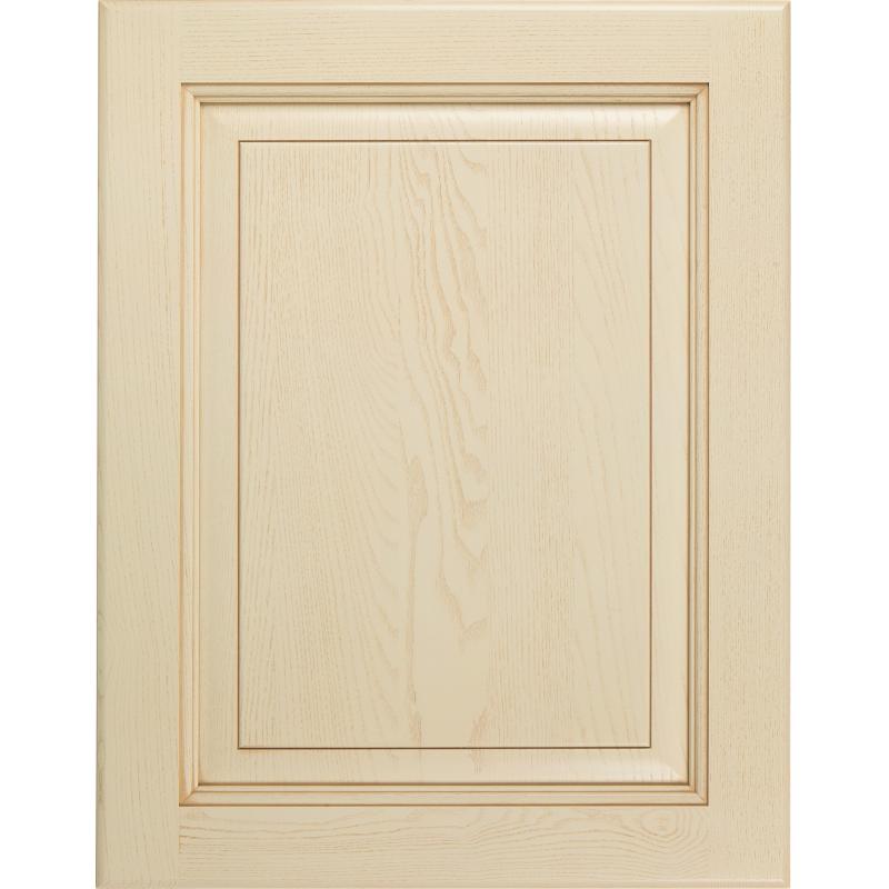 Дверь для шкафа Delinia ID Невель 59.7x76.5 см массив ясеня цвет кремовый