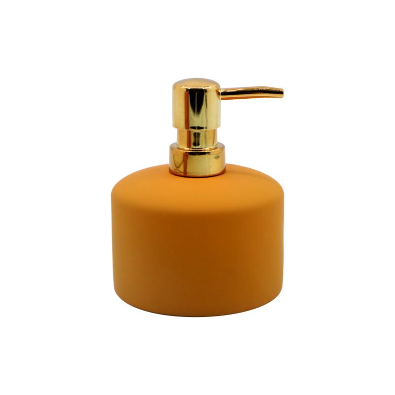 Дозатор для жидкого мыла Аквалиния Сиена CE2411AA-LD цвет горчичный