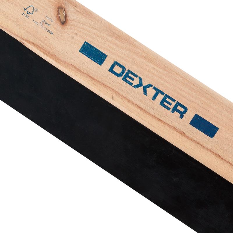 Шпатель резиновый Dexter 300 мм, деревянная ручка