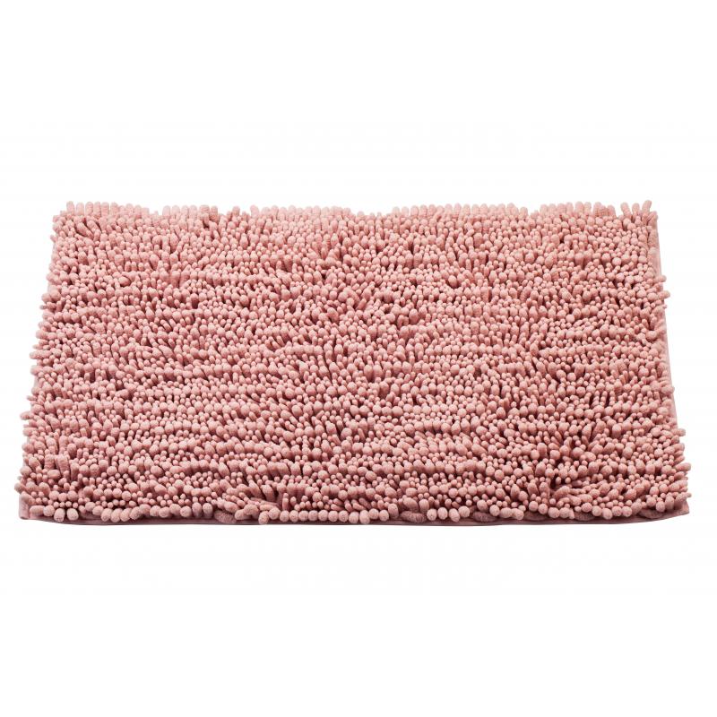 Коврик для ванной комнаты Molle 50х80 см цвет розовый
