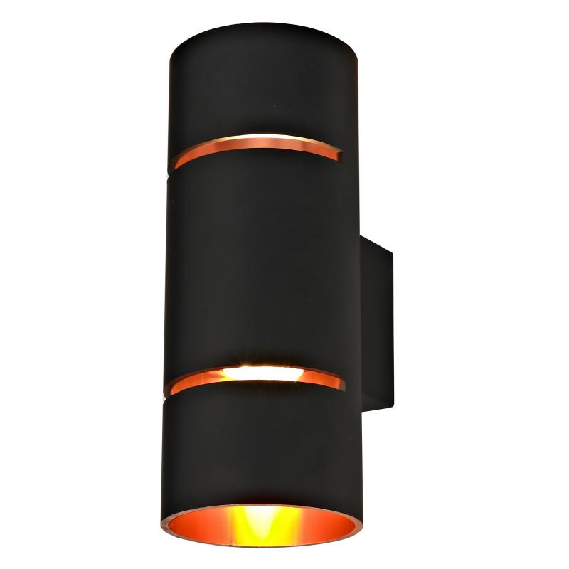 Настенный светильник светодиодный Inspire Tubbo желтый свет цвет черный