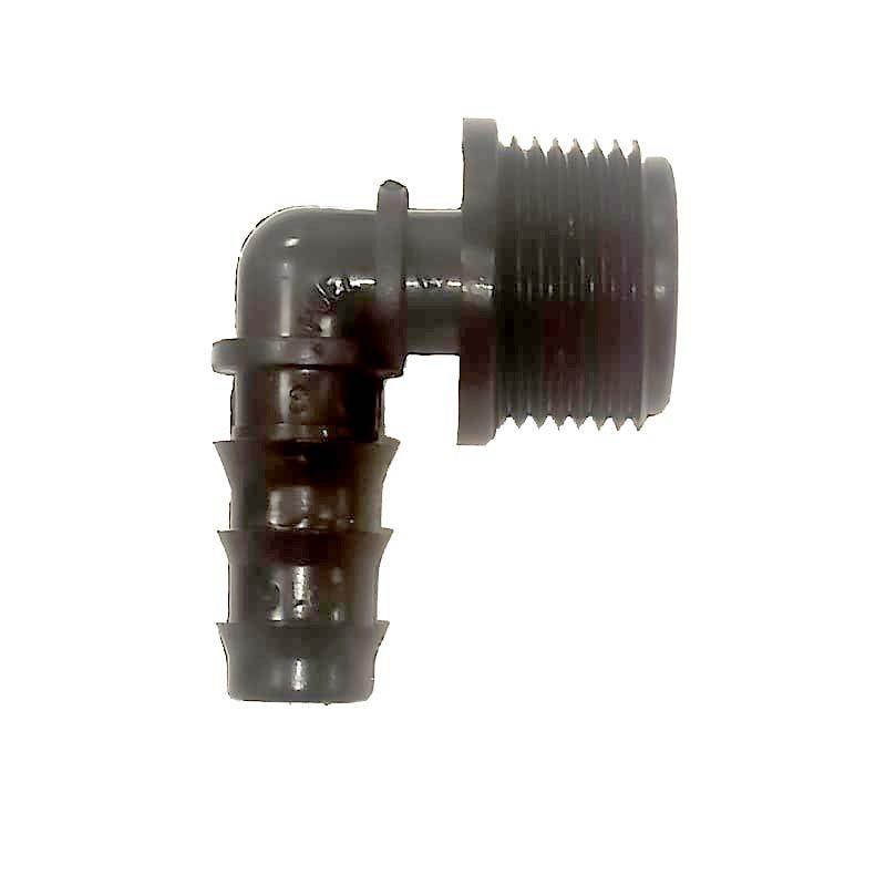 Угол для ПНД трубки BOUTTE, 1/2"x16 мм, 2 шт.
