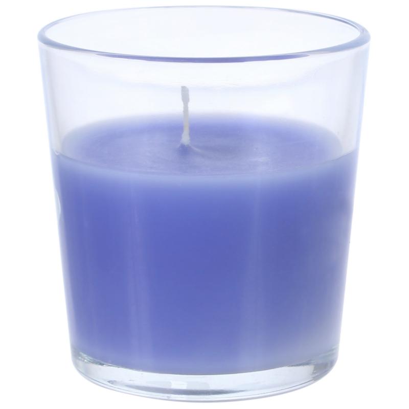Свеча ароматизированная в стакане Лаванда