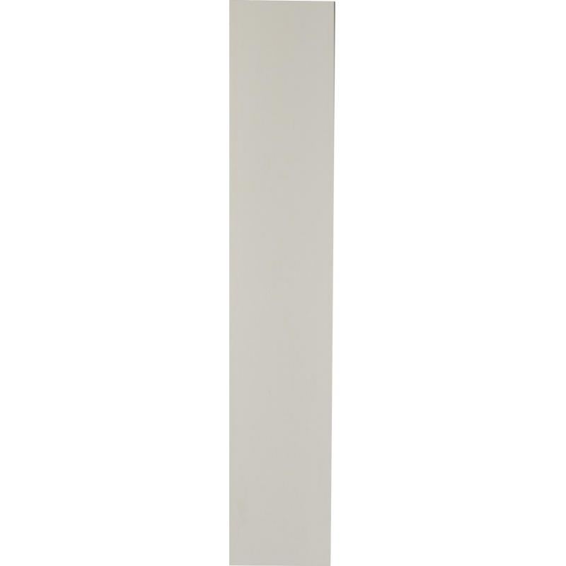 Деталь мебельная 2700x500x16 мм ЛДСП цвет белый премиум кромка с длинных сторон