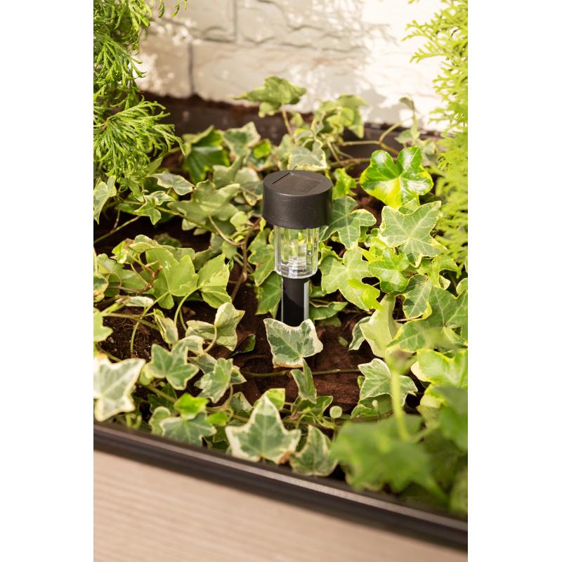Светильник садовый Erato на солнечных батареях цвет черный