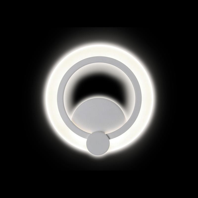 Қабырғалық жарықшам жарықдиодты бра, Ritter RIETI 52352 9, 15 Вт, 5 м²,  ақ жарық реңктерінің өзгеруі, түсі ақ
