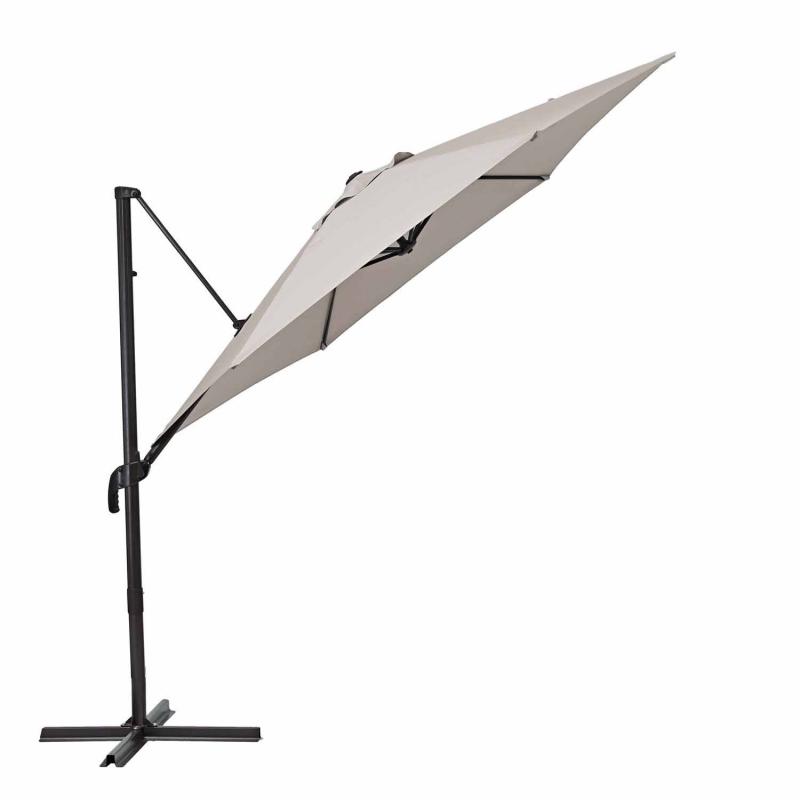 Зонт с боковой опорой Naterial Avea ø290 h251 см шестигранный бежевый