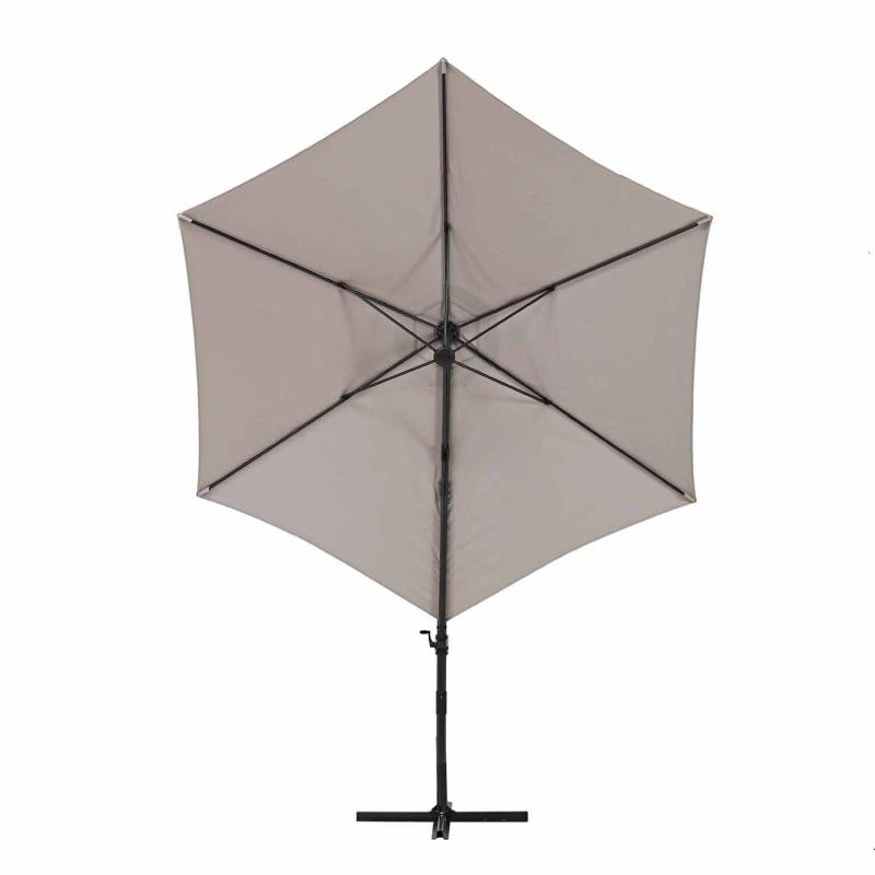 Зонт с боковой опорой Naterial Avea ø290 h251 см шестигранный бежевый