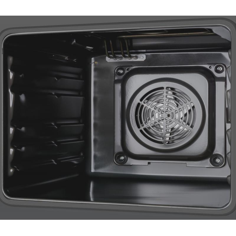 Духовой шкаф электрический Hansa BOEI684621 59.5х56 см цвет нержавеющая сталь/чёрный