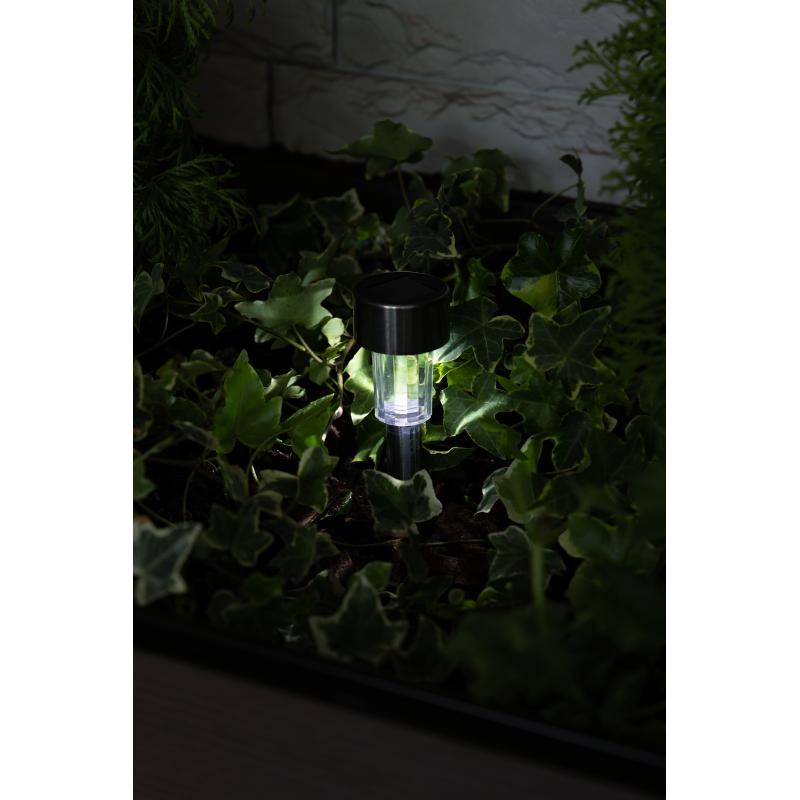 Светильник садовый Erato на солнечных батареях цвет серый