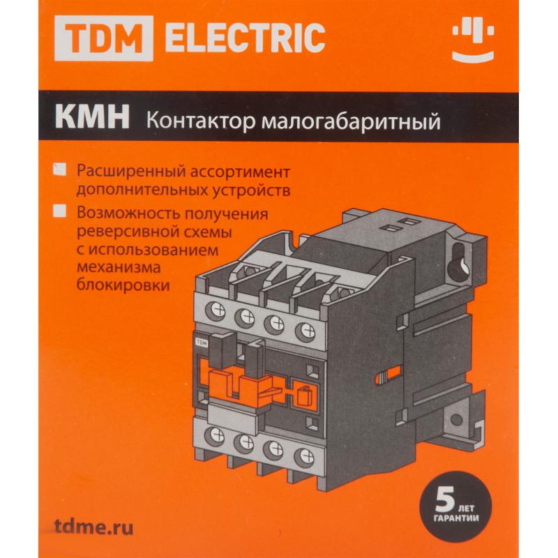 Контактор TDM Electric КМН-22511 25 А 230 В/АС3 1НЗ