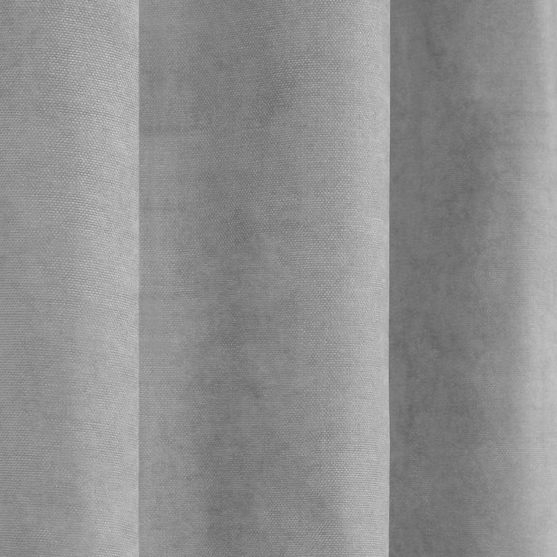 Штора на ленте Рим 200x290 см цвет серый