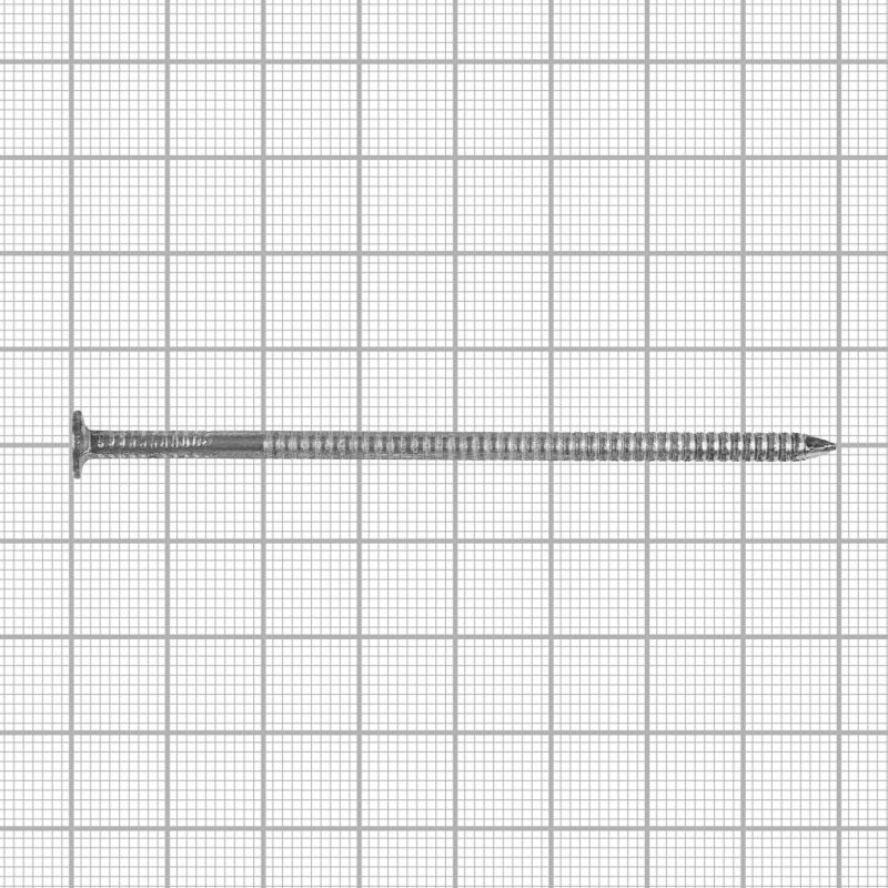 Гвозди ершеные 3.2x80 мм, 1 кг