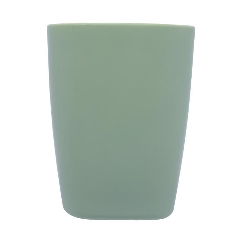 Стакан для зубных щеток Berossi Aqua LM пластик цвет зеленая миля