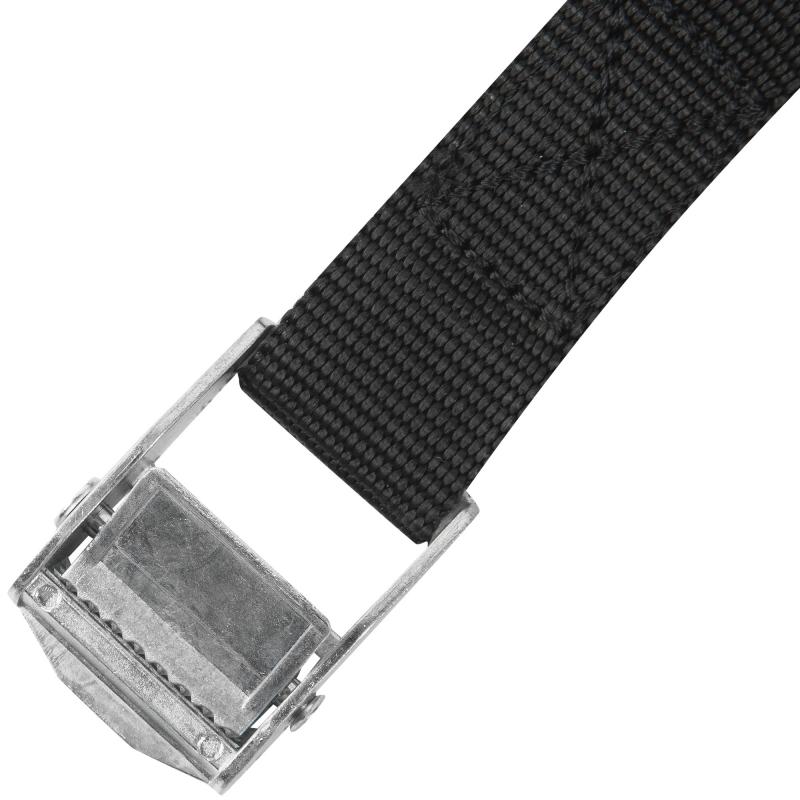 Ремень-стяжка с пряжкой-зажимом Standers 25x5000 мм полипропилен цвет чёрный