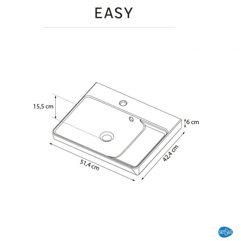 Шұңғылша Sensea Easy қондырма 51см