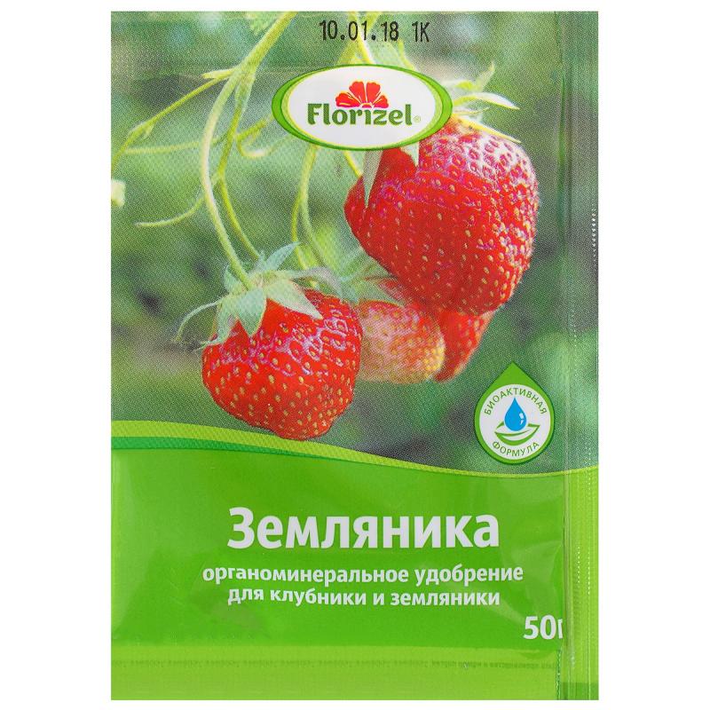 Тыңайтқыш Florizel ОМТ бүлдірген мен құлпынайға арналған 0.05 кг