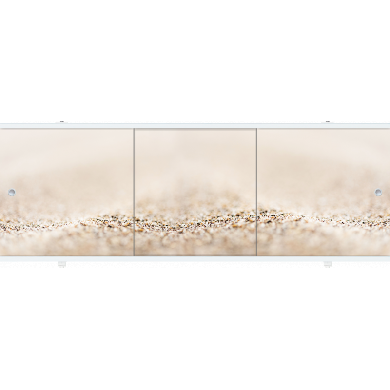 Ванна астына қойылатын экран Премиум Арт «Теплый песок» 148 см