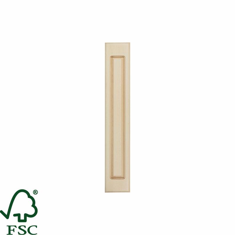 Дверь для ящика Delinia ID Невель 79.7x12.5 см массив ясеня цвет кремовый