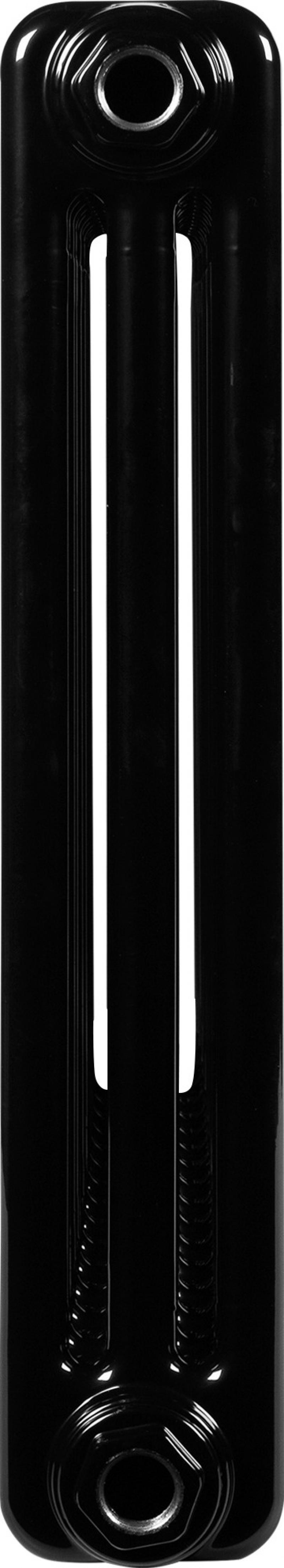 Радиатор Irsap Tesi 30565 трубчатый 500/10 12 секций боковое подключение сталь двухсторонний цвет черный