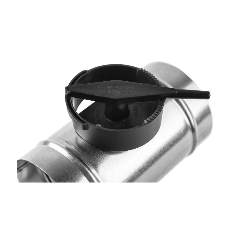 Дроссель-клапан для круглых воздуховодов Ore D160 мм металл
