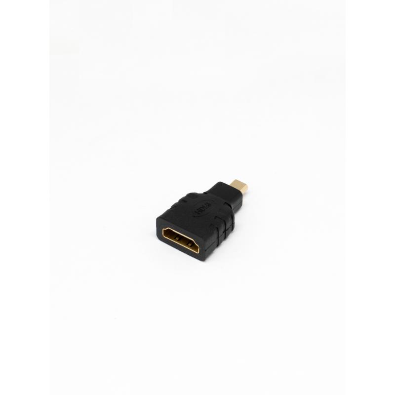 Ауыстырғыш HDMI-microHDMI Oxion ұя-сүңгілек