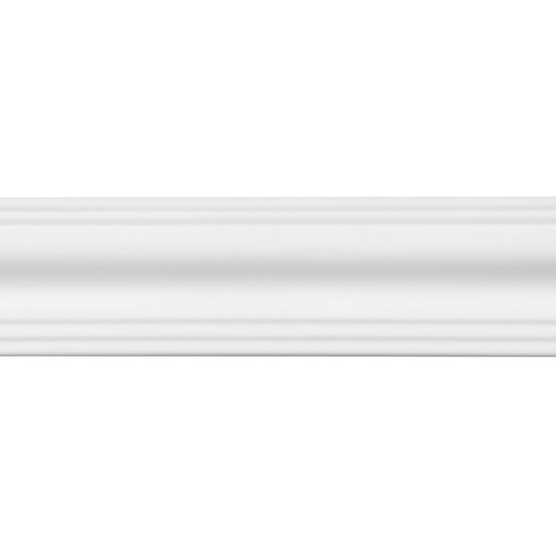 Плинтус потолочный экструдированный полистирол Inspire 06004E белый 40x45x2000 мм