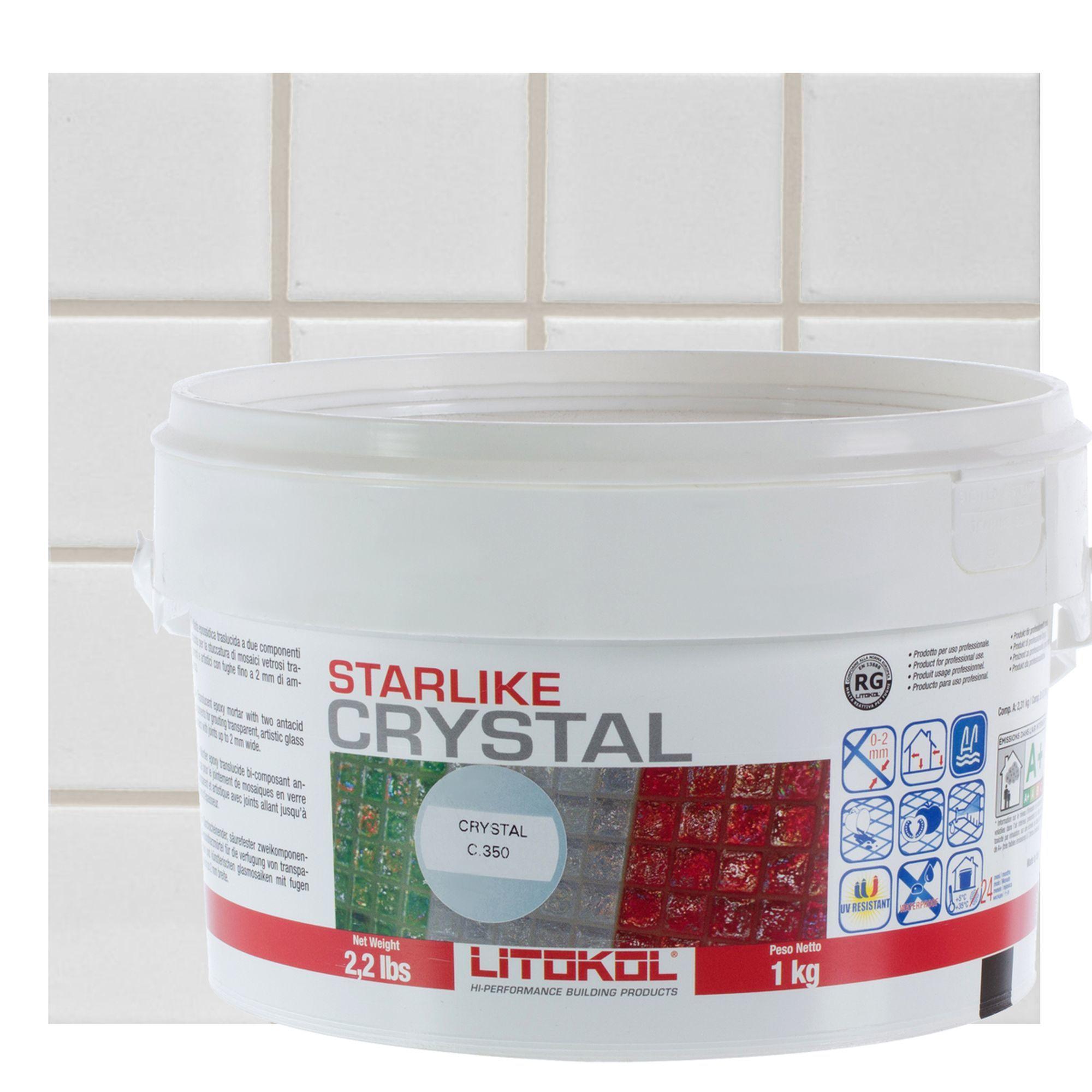  эпоксидная Litokol Litochrom Starlike C350 цвет кристалл 1 кг .