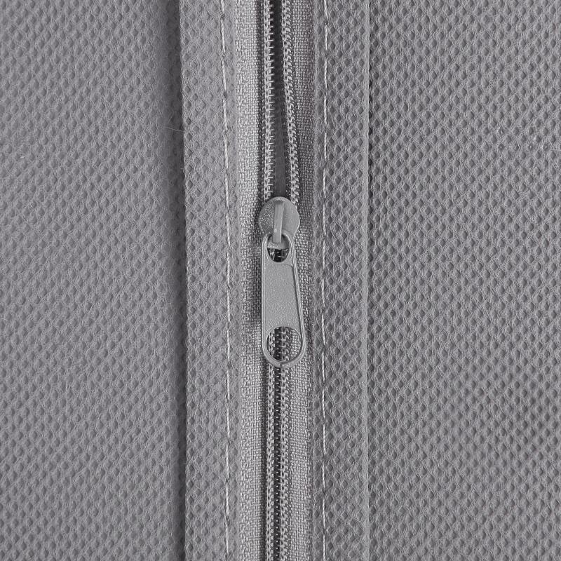 Чехол для одежды Spaceo 60x135 см полипропилен цвет серый