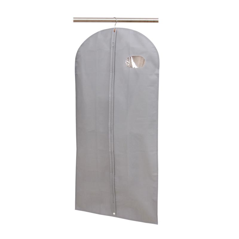 Чехол для одежды Spaceo 60x135 см текстиль цвет серый