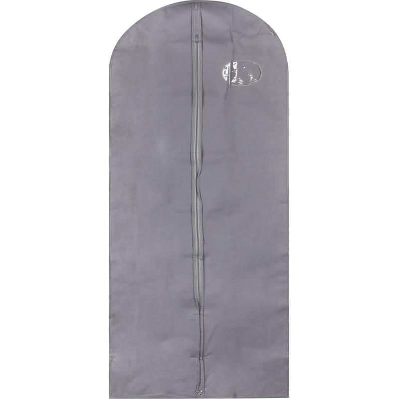 Чехол для одежды Spaceo 60x135 см текстиль цвет серый
