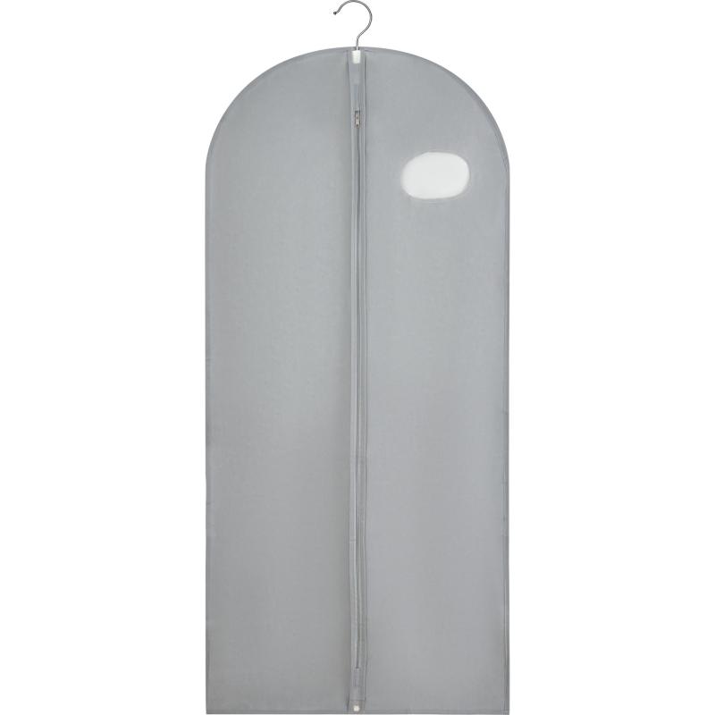 Чехол для одежды Spaceo 60x135 см полипропилен цвет серый