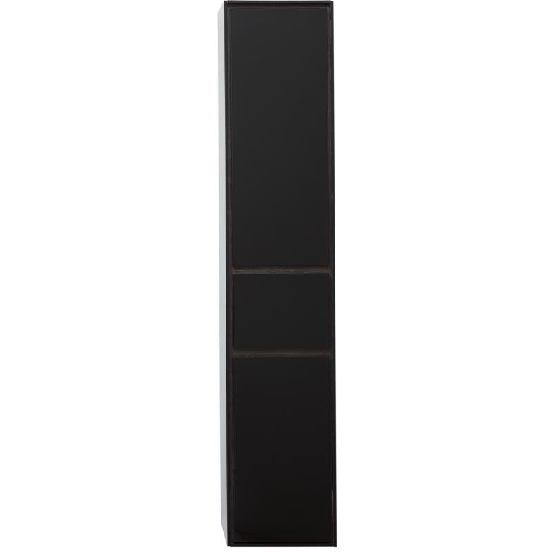 Пенал «Мокка» 35 см цвет чёрный глянец